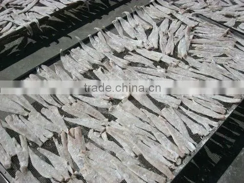 Dry and salted pollock fillet
