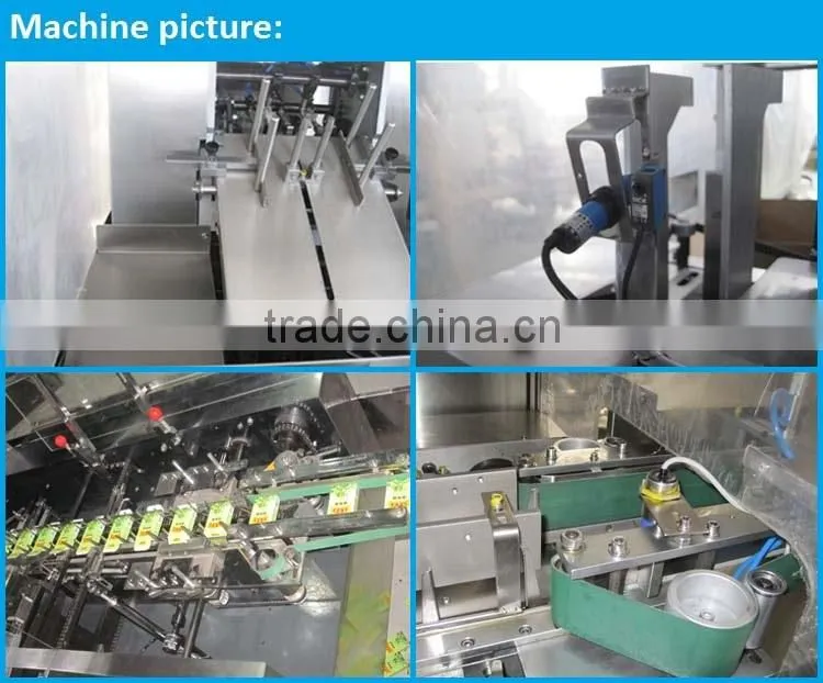 New design boxing machine for toothpaste tube with servo motor control