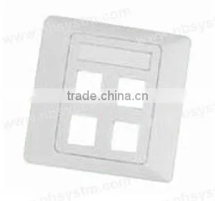4 port Face Plate , size:86x86mm
