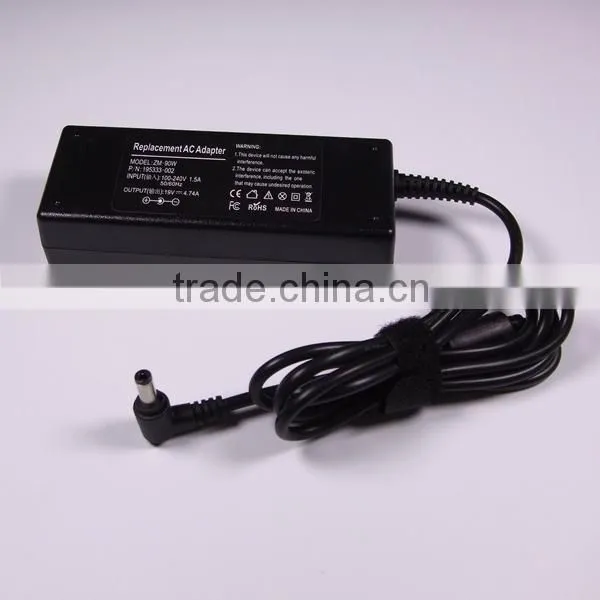 high quality 19v 4.74a 5.5*2.5mm 90w laptop power adapter for Fujitsu