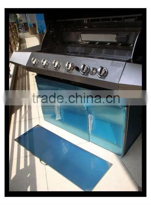 6 Burners Stainless Steel Outdoor Garden Kitchen Gas Grill