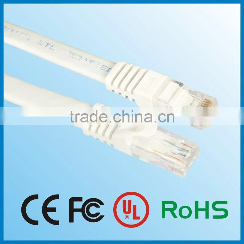 Hot sales high quality nickel plated cat6 shielded flat cable