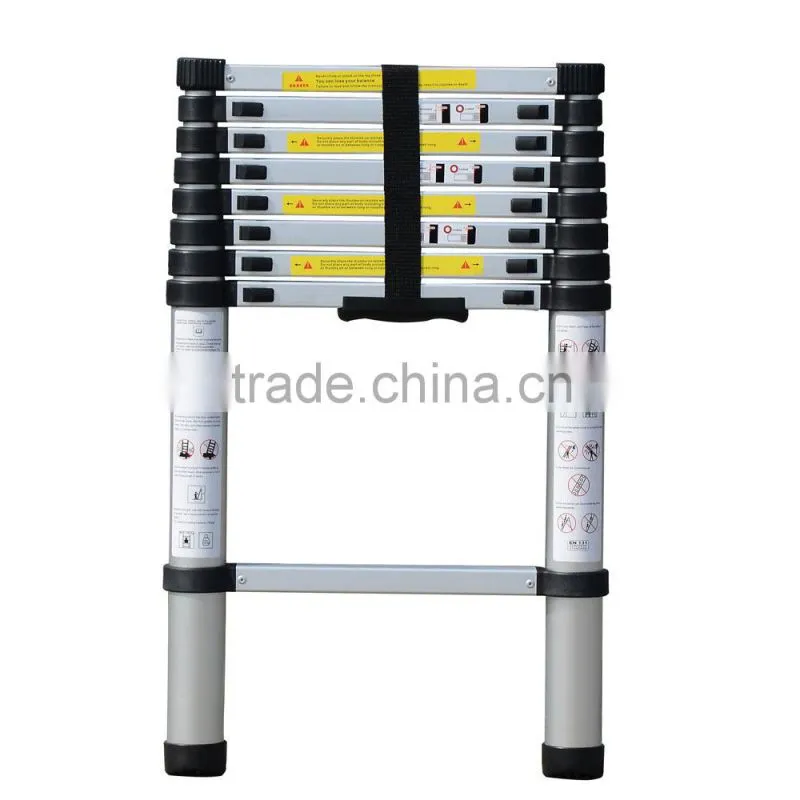 European safety standard 2.6m telescoping ladder