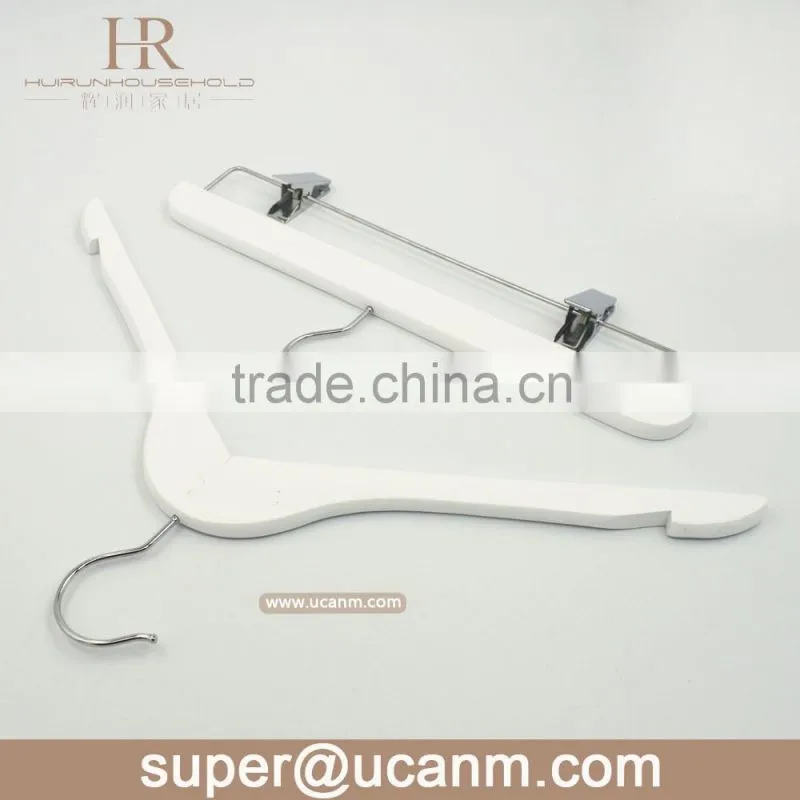 HRW-66J0W wooden cloth hanger