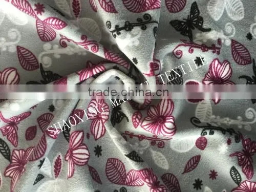 new design 100% polyester cotton velvet printing fabric for sofas, toys, pillows