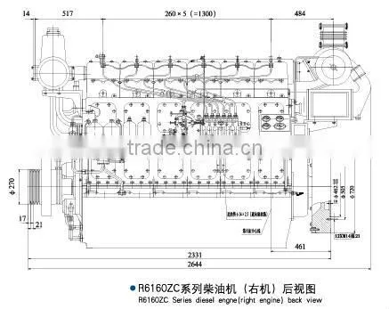 Low Price! Weichai Marine Diesel Engine with CCS Certificate