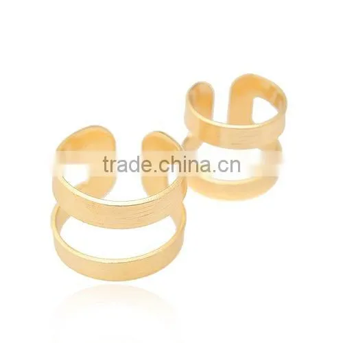 Jewelry In Silver Three Line Midi Knuckle Ring Set