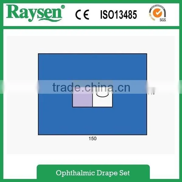 Medical Disposable Surgical Ophthalmic Drape Pack With CE & ISO13485 Certificate