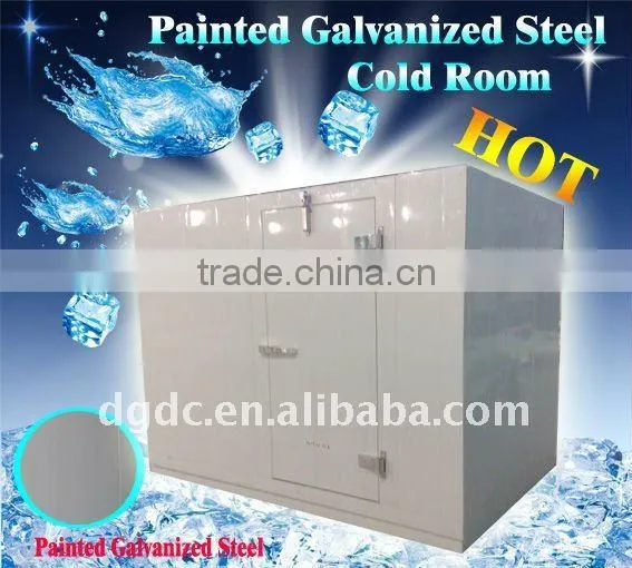 Freezer storage room for meat storage