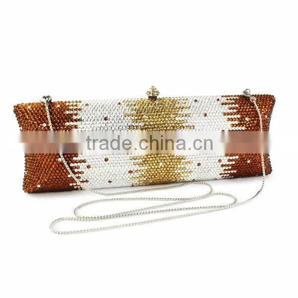 beautiful long shape clutch bag evening bag evening clutch (B1008-GG3)