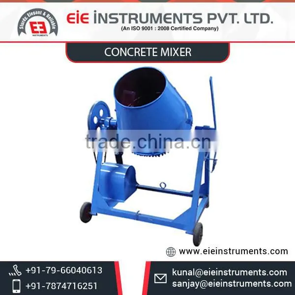 Well Known Distributor Selling Concrete Mixer Available at Exclusive Price
