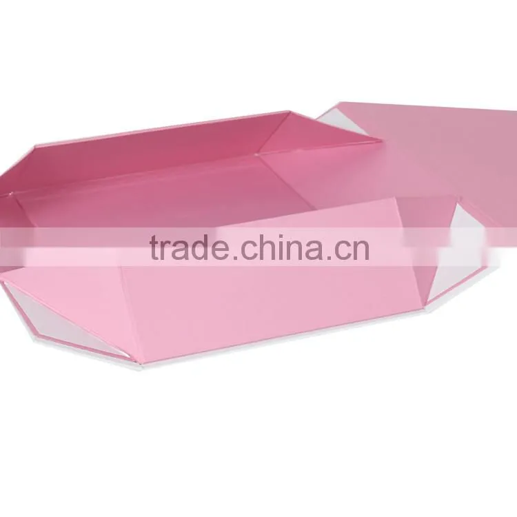 custom cardboard paper folding gift box magnetic