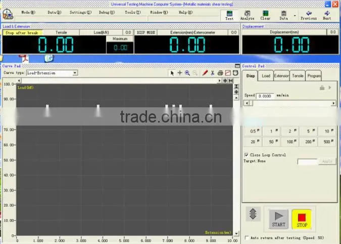 WEW 100KN 10TON hydraulic price compression testing machine
