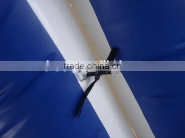 Giant advertising blue inflatable dome tent for sale