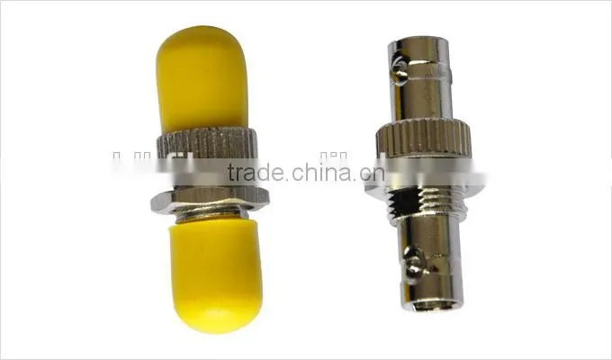 High quality fibre optica flange adapters simplex st fiber optical cable coupler