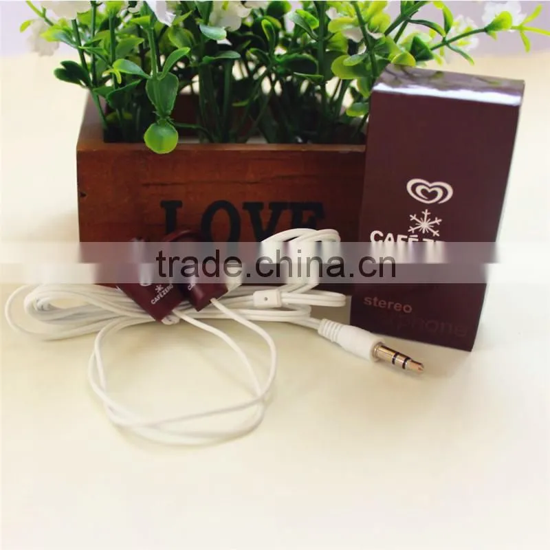 Cup shape Earphones ,Custom Earphones In Bulk,Hot Sale Mobile Earphone