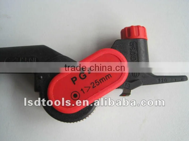 PG-5 cable stripper ratchet wheel type high quality hand tools