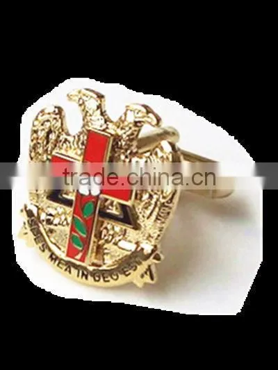 Promotional custom silver cufflinks
