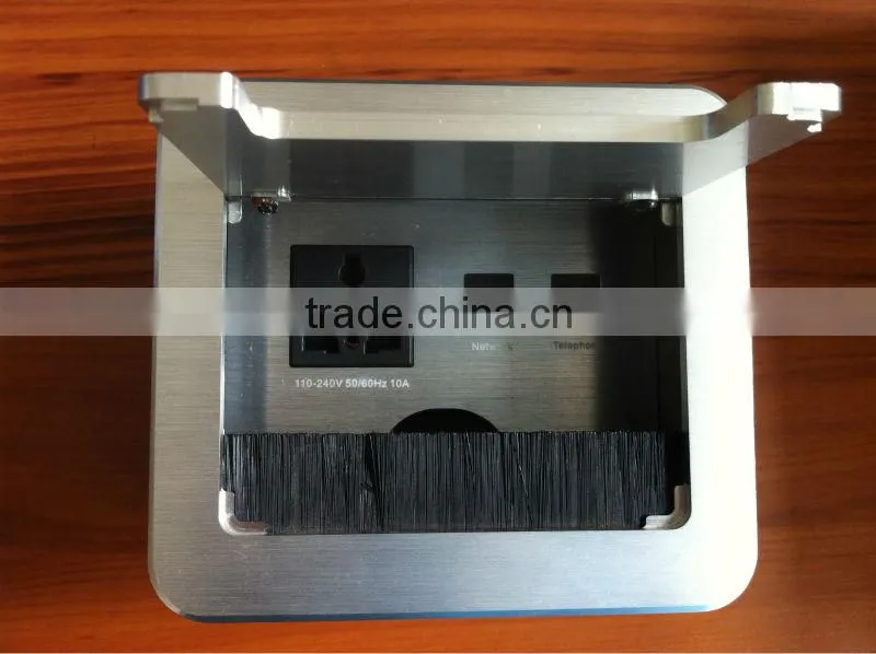 table mounted socket metal socket case