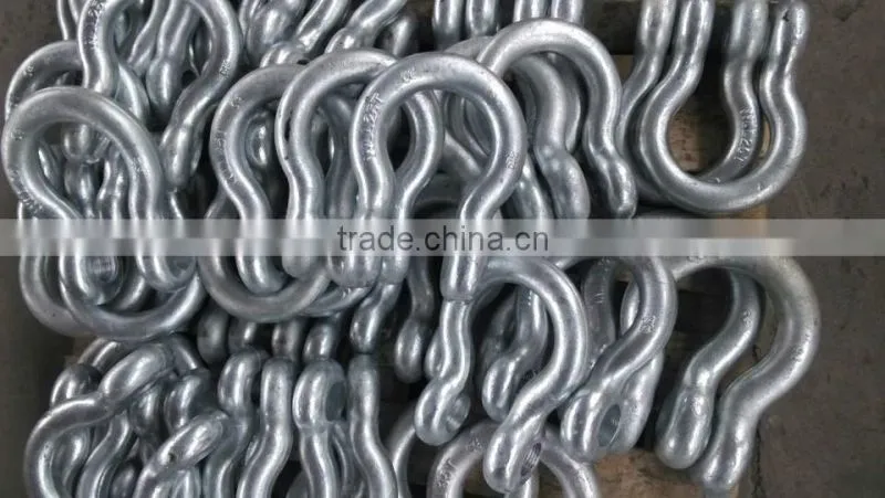 EUROPEAN TYPE COMMERCIAL LARGE DEE SHACKLE