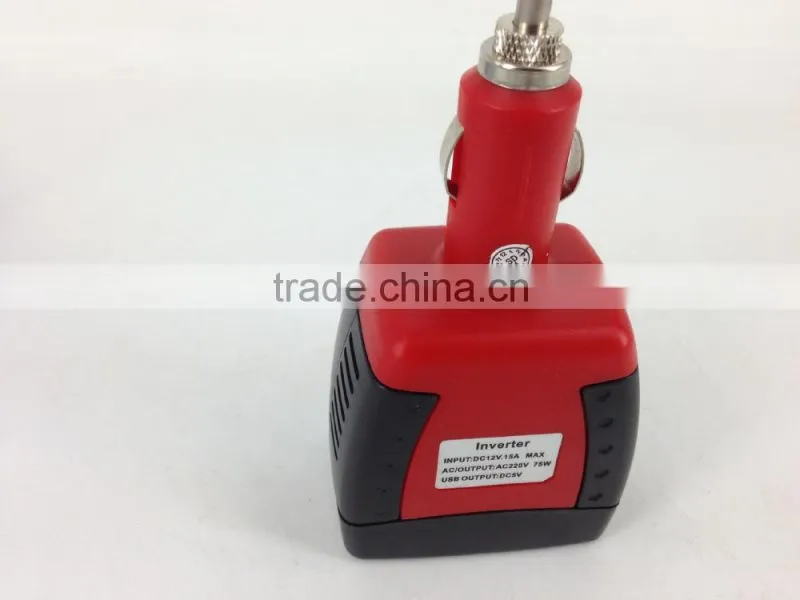 75w power inverter car dc 12v to 110v
