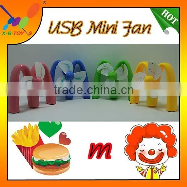 2014 New Design USB Fan bring cooling Summer. Wholesale rechargeable Mini USB Fan.