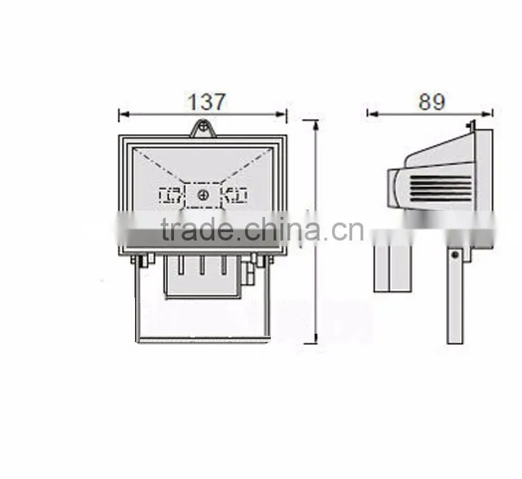 Competitive price Halogen lamp 150w 230v/110v GLT-101