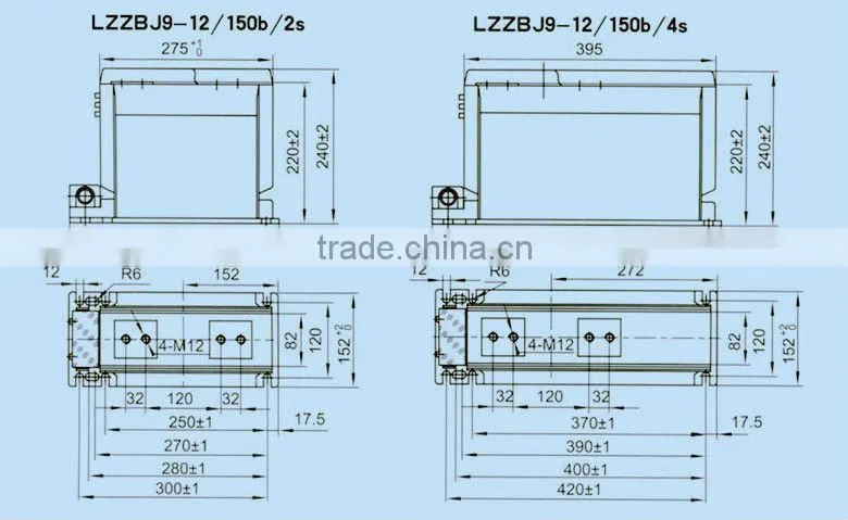 LZZBJ9-12/150b/2s(4s) single phase current transformer