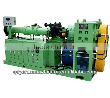 Rubber extruder machinery