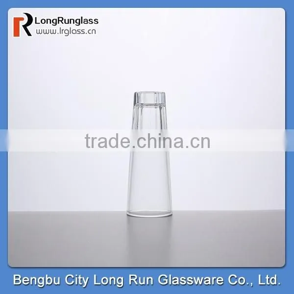 LongRun 3oz recycled milk glass cups transparent water glass cup juice glass cup