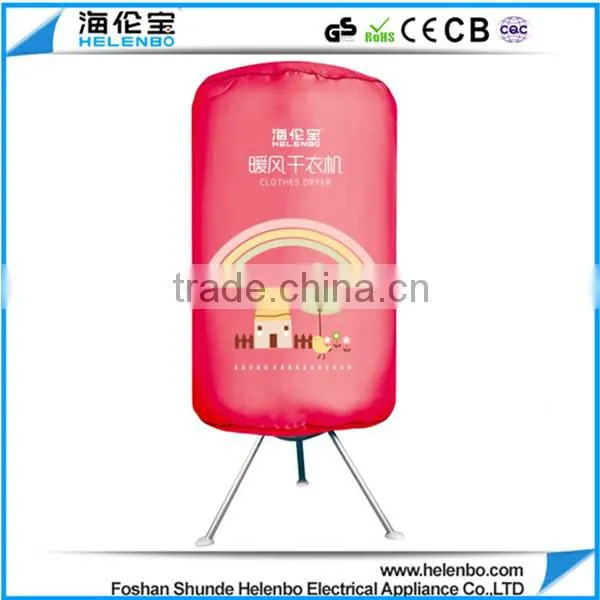 1000W Round shape mechanical type AC clothes dryer
