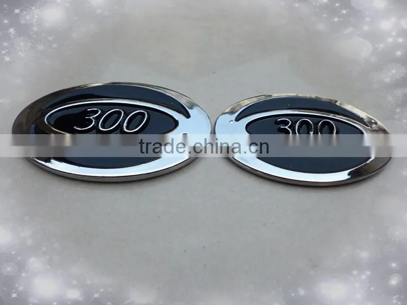 300C Chrysler Custom Plastic chrome Emblem
