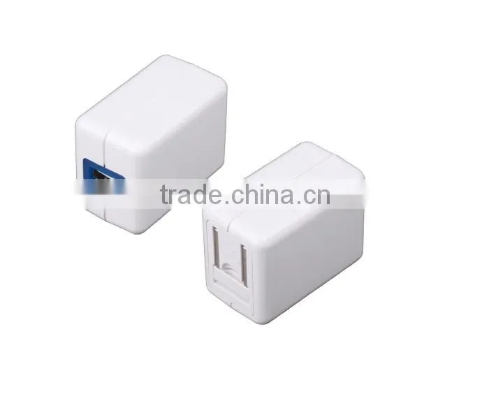 Shenzhen Plug-in Portable Travel Dual USB Power Adapter 5V 1A