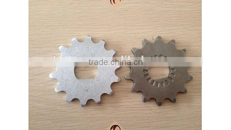 HIGH QUALITY 45 STEEL 40MN 428H/122L-47T/14T motorcycle chain and sprocket