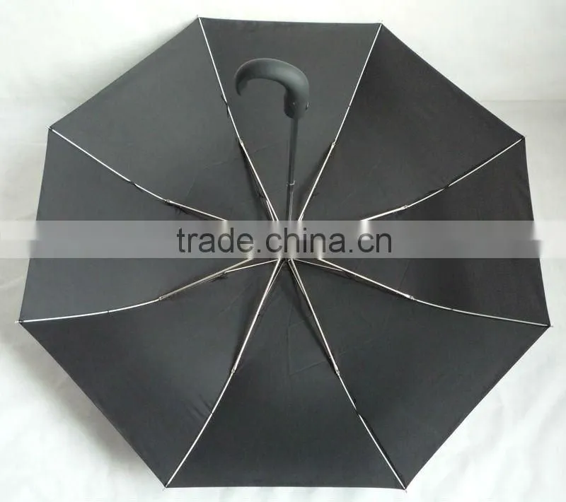 Hook handle 2 Folded umbrella with auto open and close system