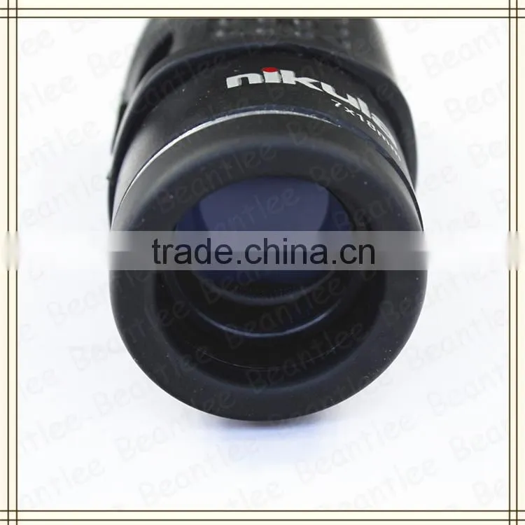 New design outdoor vision long range monocular 7X18 portable monocular hot sale