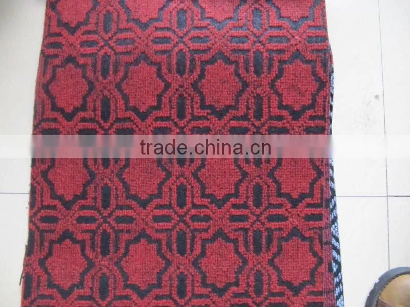 Best price 100% polyester Needle Punched Nonwoven Exhibition Carpet Jacquard carpet