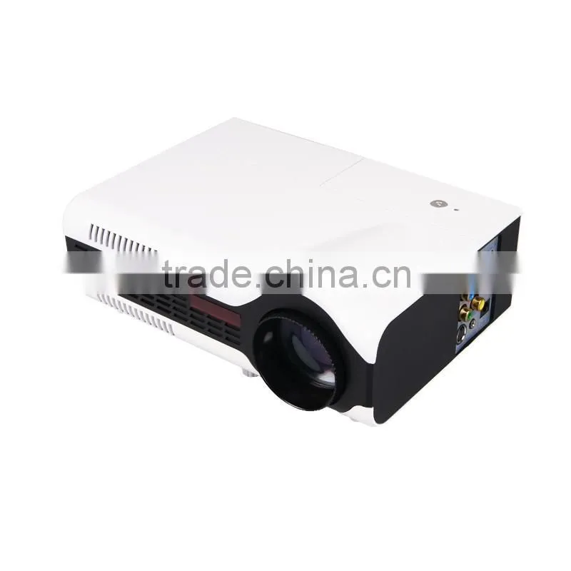 portable LED mini projector for home theatre 1080P support