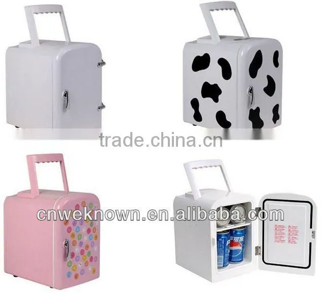 DC 12V24V 1-5L portable cute/mini/small car fridge