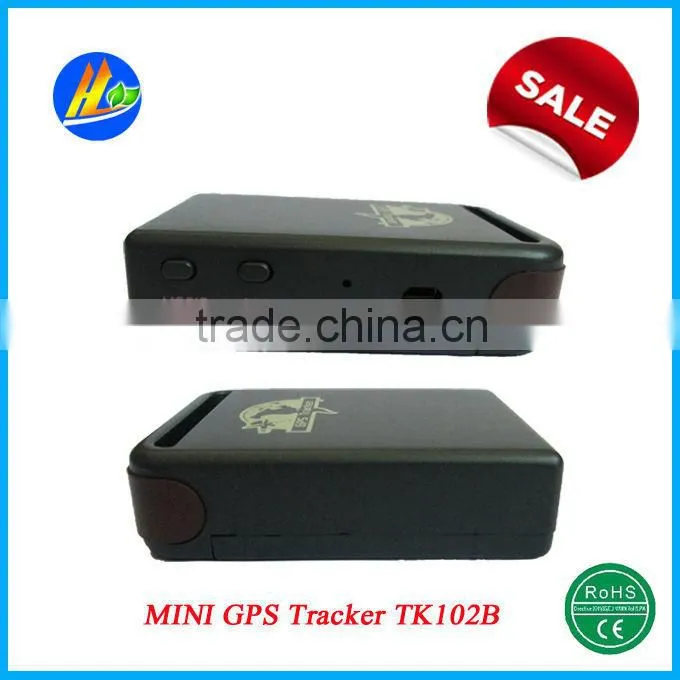 with movement alarm & TF card for cars or human Personal GPS Tracker TK102B
