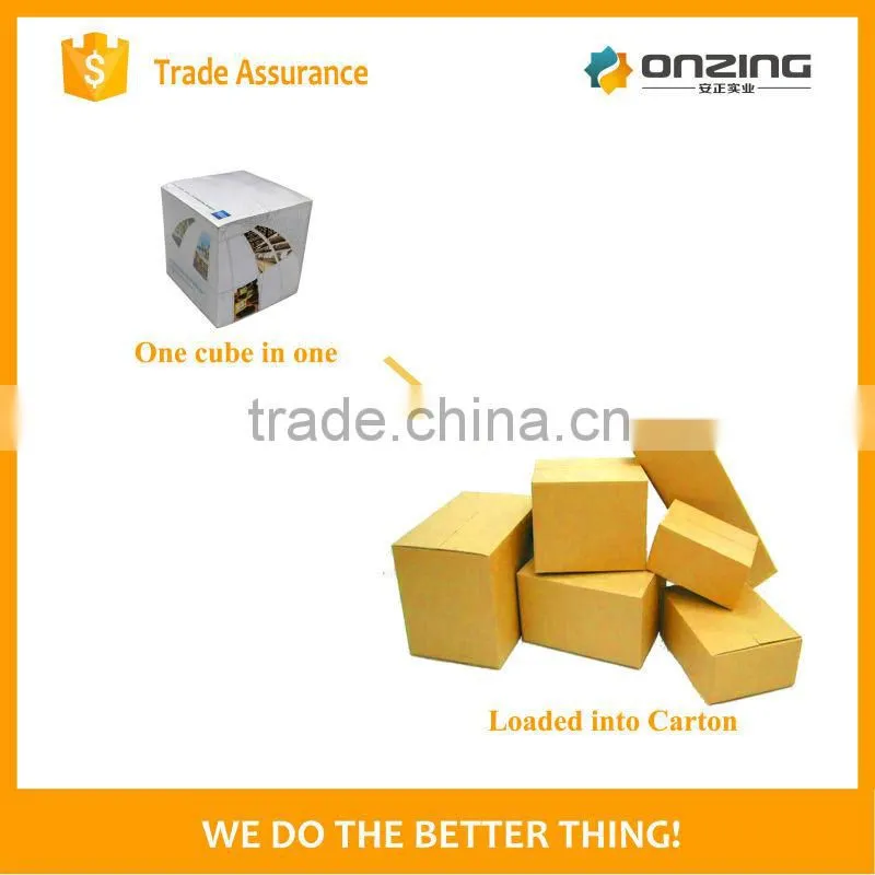 Onzing good quality fashional paper magic cube for gifts