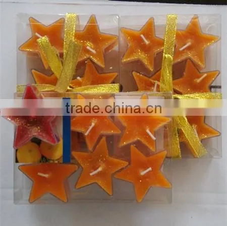 mini paraffin glier tea light candle