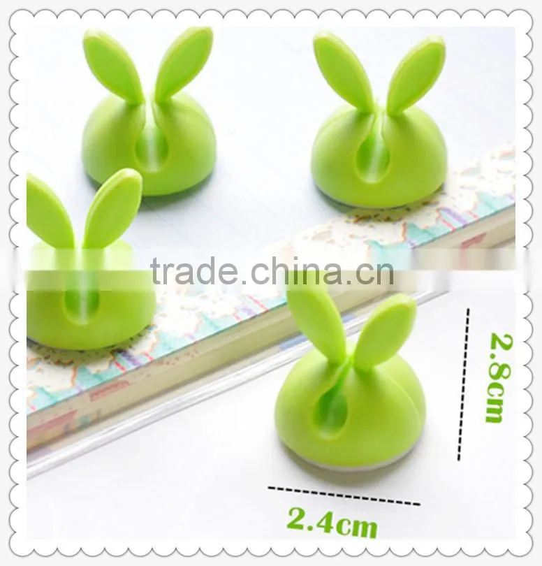 100% silicone high quality novelty wholesale cable winder promotional