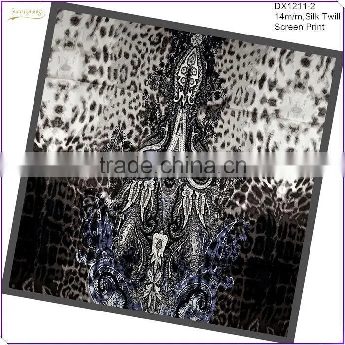 2014 Fashion Silk Leopard Scarves