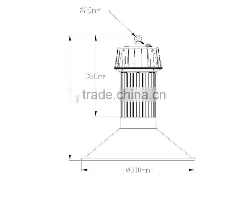 120W Factory Price LED High Bay Made In China