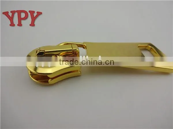 High Quality 15# Customized Gold Metal Zipper Slider
