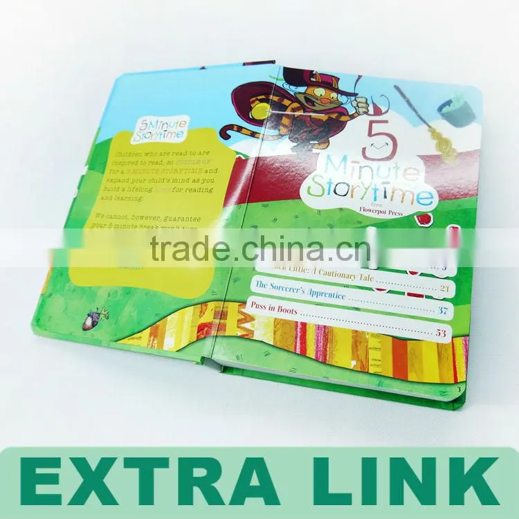 Professional High Quality Cusom Coloring leather bound book printing