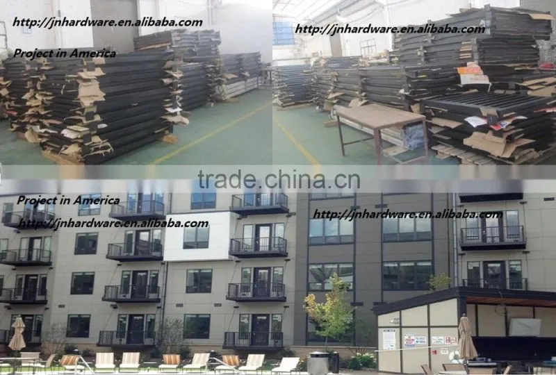 stainless steel railing balustrade/stainless steel rail balustrade/steel railing balustrade