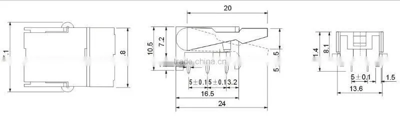Telephone Hook Switch HS-22H05