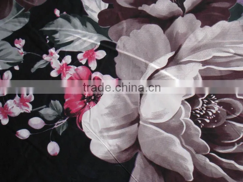 Brightly Polyester Fabric Disperse Printing for bedding Sets and cover